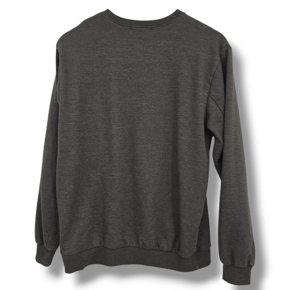 Full Tilt Women's Oversized Boston Massachusetts Embroidered Crewneck Sweatshirt - Picture 5 of 11